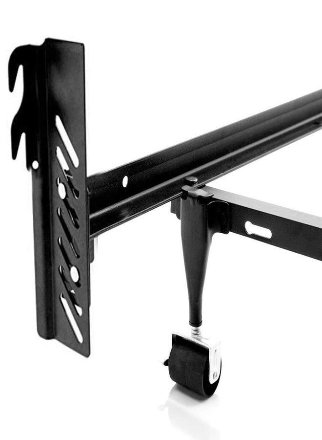 appacare قطعتان من دعامات تحويل خطافية للوح الرأس أو لوح القدم، قابلة للتعديل، مع لوحة خطافية لقضيب السرير، ودعامات خطافية لتثبيت قضيب السرير على لوح الرأس أو لوح القدم. - Image 1