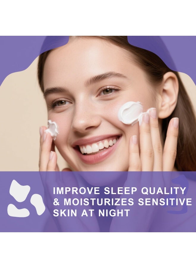 jalan Retinol & Hyaluronic Acid Night Cream 1.7 oz | Anti-Aging Face Moisturizer | Firm Skin, Reduce Fine Lines, Wrinkles & Dark Spots | Golden Night Repair - Image 2