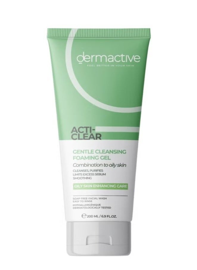 Dermactive Acti-Clear Gentle Cleansing Foaming Gel 200 Ml