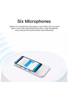Xiaomi Mijia AI Voice Translator 18 Languages 4.1 inch Touch Screen 4G WiFi SIM 6 Mic Translator - White  - Image 4