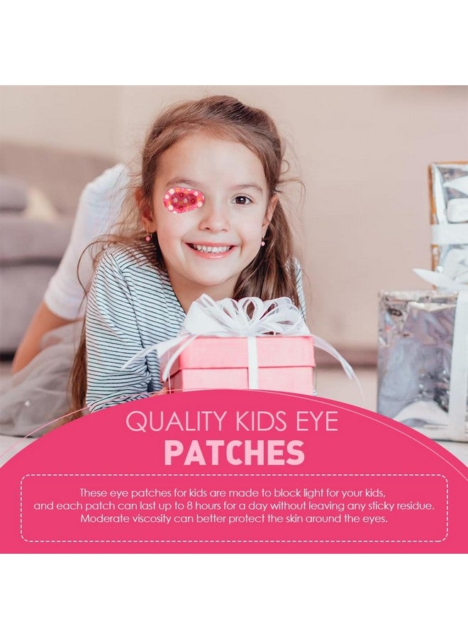 Hannea 40Pcs Eye Patches For Kids, Cartoon Breathable Cotton Adhesive Eye Patch For Kids After Surgery Adhesive Non-woven Fabric Eye Patches For Lazy Eye, Eye Cover For Eyesight Correction - Image 3