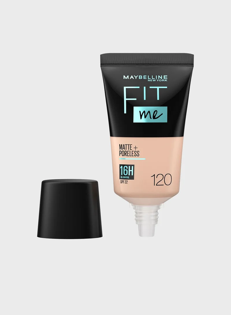MAYBELLINE NEW YORK Fit Me Matte & Poreless Foundation Travel Size 18Ml - 120