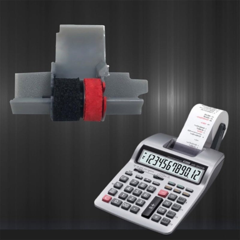 تصميم بسيط متعدد الوظائف بكرات حبر سوداء وحمراء من طراز IR-40T، عبوة من 6 قطع، متوافقة مع CX5322DP وCX5512 وCY2054P وM42T وCX123 وCX120 وIR50، للاستخدام المكتبي، أداء مستقر مواد عالية الكثافة - Image 5