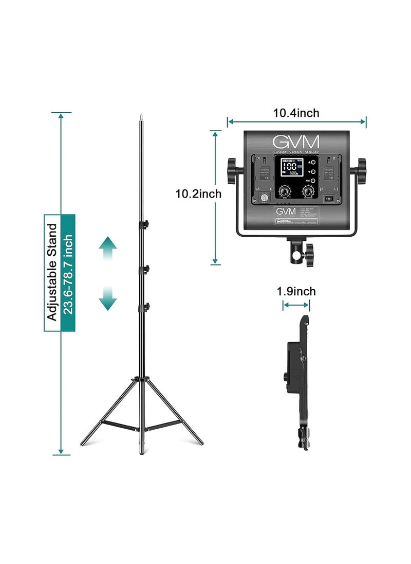 GVM Great Video Maker GVM RGB Studio Light LED 880RS-2L Kit  - Image 2