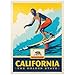 MyPuzzle.com MyPuzzle California The Golden State Surfer Premium 1000 Piece Jigsaw Puzzle for Adults - Image 2