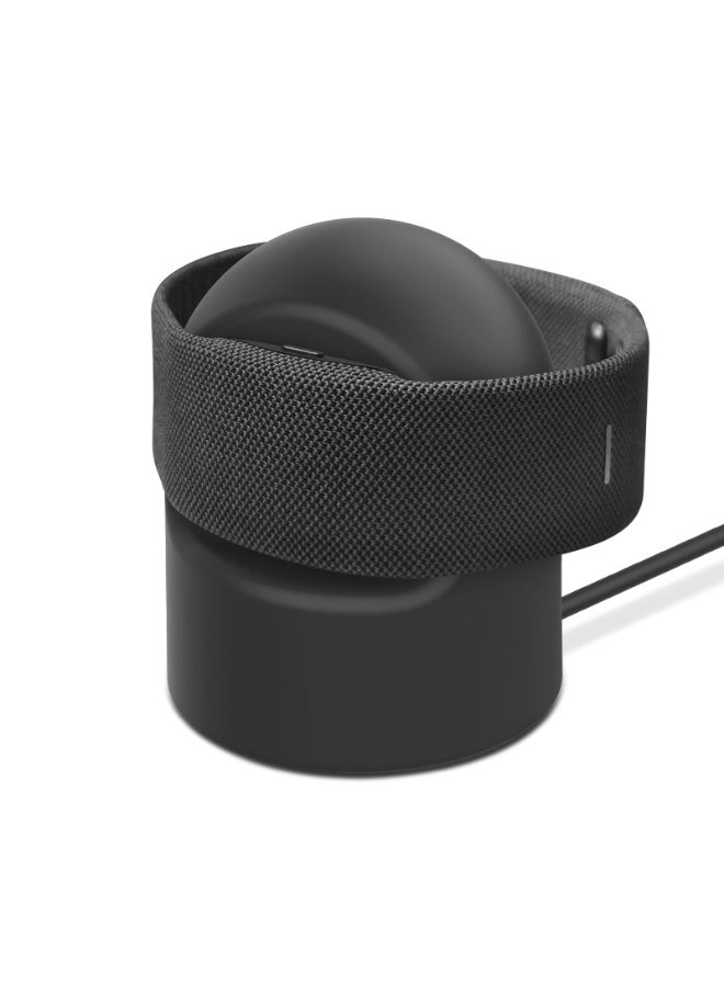 Silicone Desktop Charging Stand for Meta Ray-Ban Display | Cable Management Base with Adapter Slot - Image 1