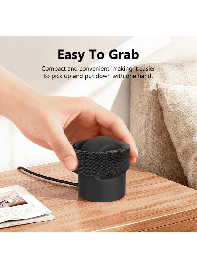 Silicone Desktop Charging Stand for Meta Ray-Ban Display | Cable Management Base with Adapter Slot - Image 3
