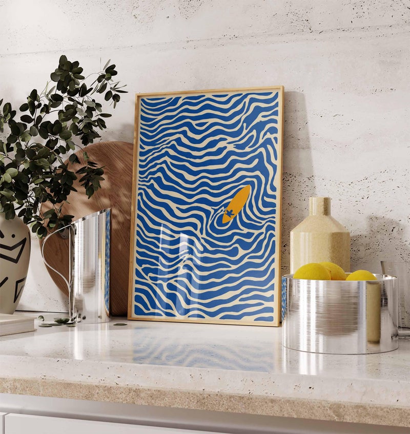 TNESSENTIAL Surfing Poster, Beach Wall Art, Surf Print, Ocean Wave Poster, Coastal Surf Decor, Summer Surfing Print, Surfer Room Gift Art - Image 5