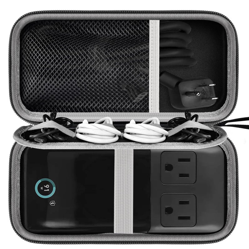 Comecase Travel Case for Anker 727/ Prime 6-in-1 USB C Charging Station (GaNPrime 101W), Power Strip Organizer Bag for Cables and Accessories - Efficient Solution for On-the-Go Charging Needs (Box Only) - Image 1