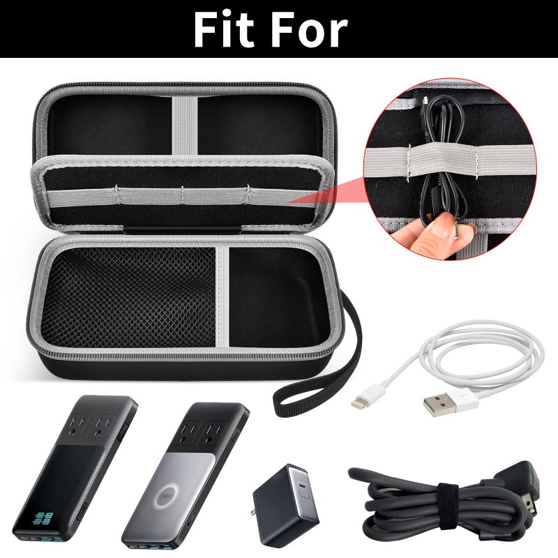Comecase Travel Case for Anker 727/ Prime 6-in-1 USB C Charging Station (GaNPrime 101W), Power Strip Organizer Bag for Cables and Accessories - Efficient Solution for On-the-Go Charging Needs (Box Only) - Image 2