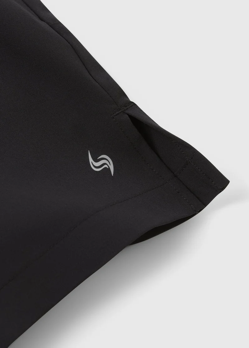 ماتلان شورت رياضي أسود للأولاد من سوليوكس