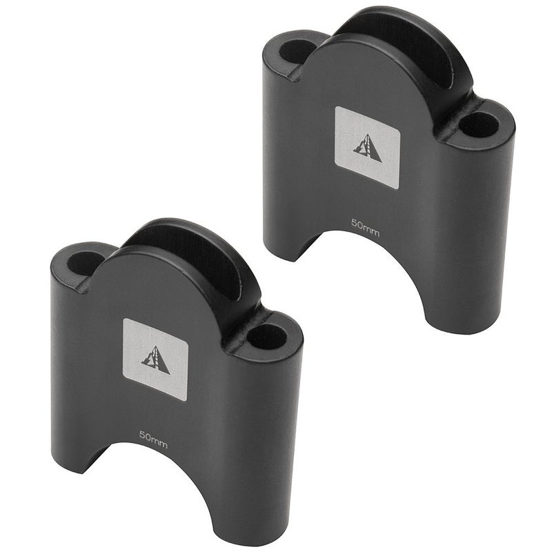 Profile Design Aerobar Bracket Riser Kit Black  Black  50Mm