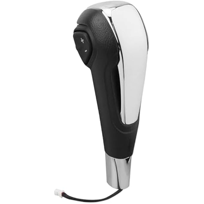 ريحني مقبض ناقل الحركة الأوتوماتيكي مقبض ناقل الحركة مع زر ملاءم لشيفروليه تراكس مصطلح 20132017 ملاءمة لشيفروليه سونيك 2012 20132017 كروم - Image 1