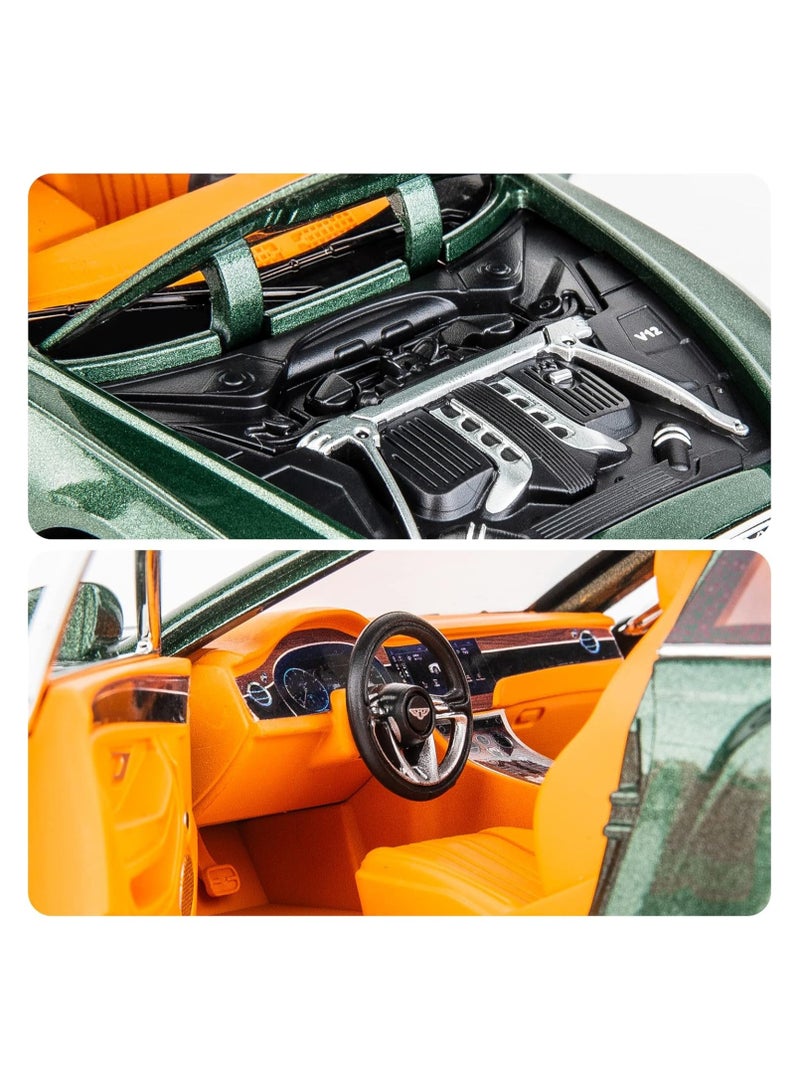 general Toy Car For 1/24 Bentley Continental GT Model Car Alloy Collectible Pull Back Toy Door Can Be Opened for Boys & Girls Gifts - Image 4