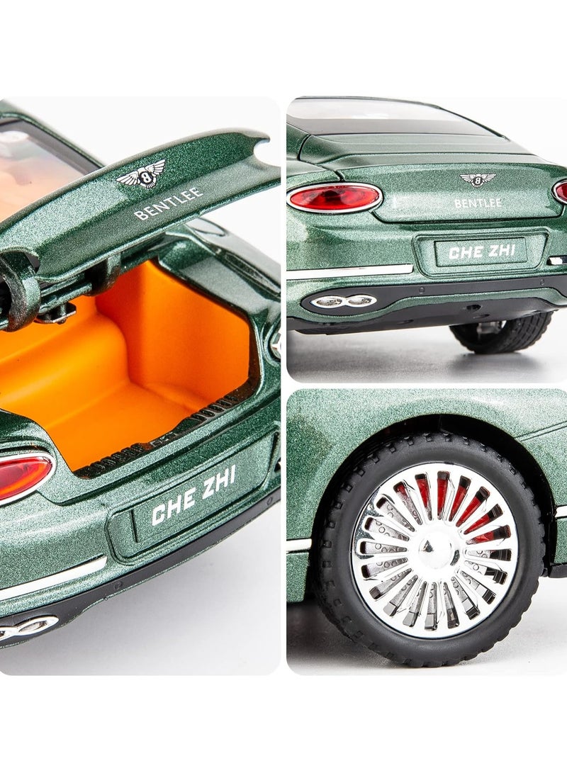 general Toy Car For 1/24 Bentley Continental GT Model Car Alloy Collectible Pull Back Toy Door Can Be Opened for Boys & Girls Gifts - Image 5