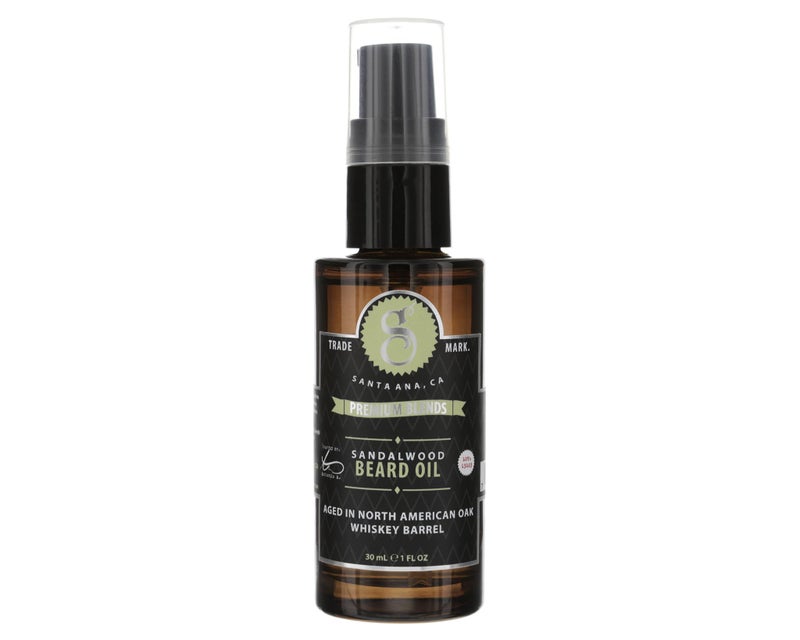 Suavecito Premium Blends Beard Oil - Leave-In Beard Conditioner For Softening Hair, Hydrating Skin, Eliminating Beard Dandruff, Healthy Beard Growth - Sandalwood Fragrance - 1 oz - Image 1