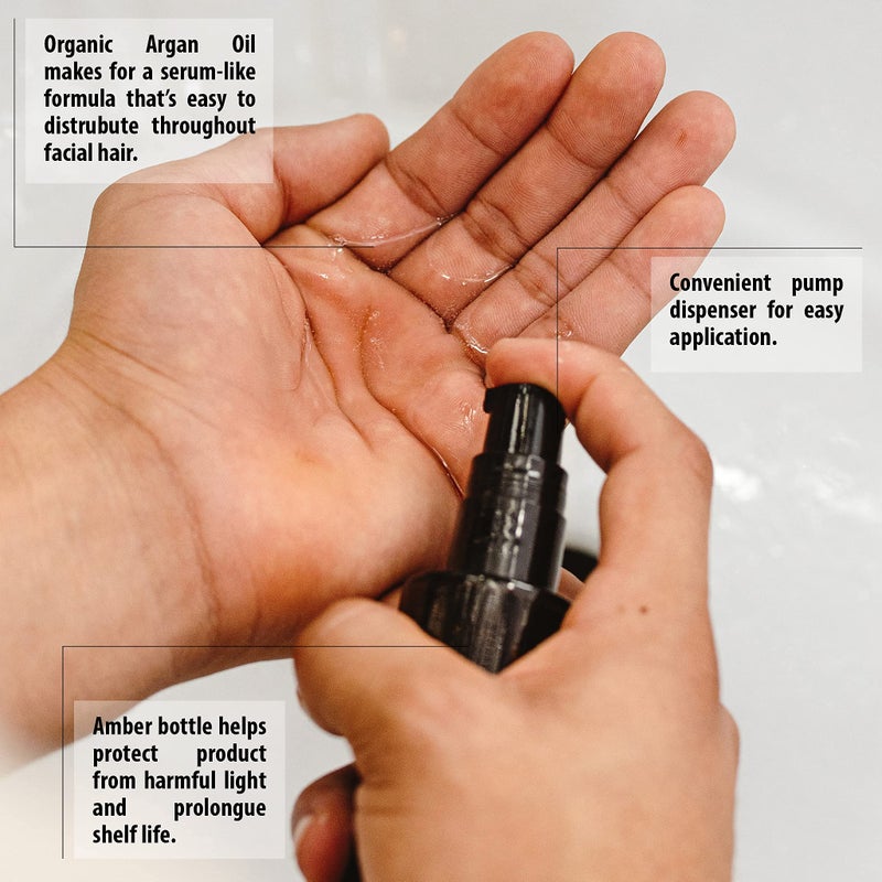 Suavecito Premium Blends Beard Oil - Leave-In Beard Conditioner For Softening Hair, Hydrating Skin, Eliminating Beard Dandruff, Healthy Beard Growth - Sandalwood Fragrance - 1 oz - Image 4