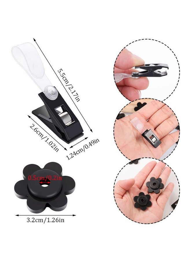 SUMAJU 10 Pcs Garden Flag Rubber Stoppers And Anti-Wind Garden Flag Clips, Rubber Garden Flag Stoppers Holder Flag Stops Clips For Christmas Garden Yard Flag Pole Stand - Image 3