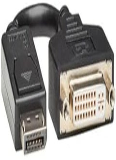 keendex Keendex KX 3072 Display Port Male to DVI Female 1080p Adapter Cable, 20cm - Black, DisplayPort 