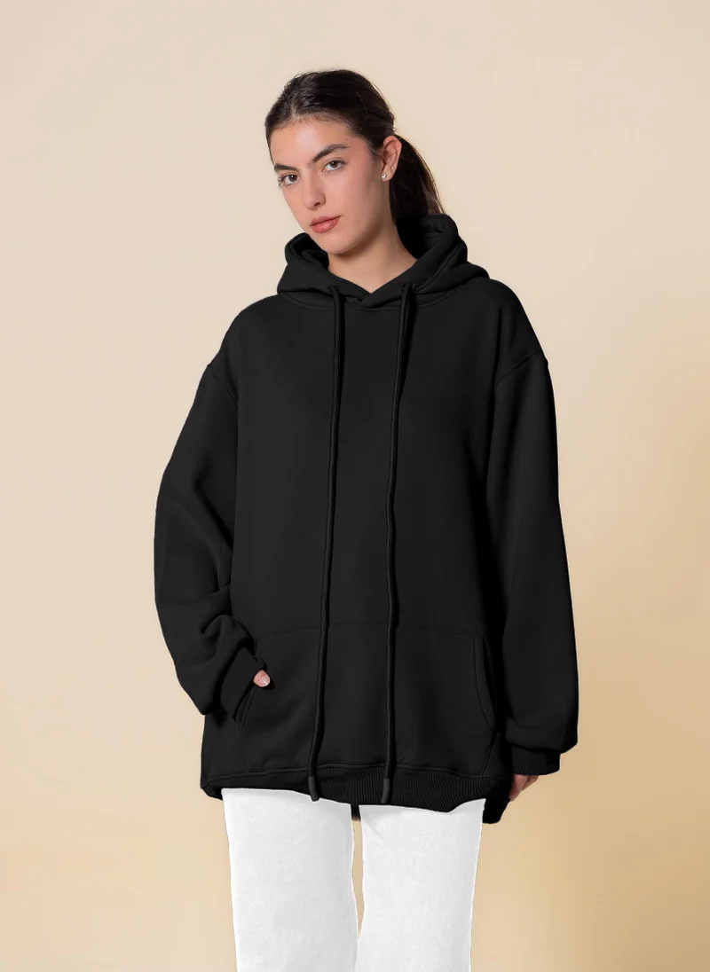 SHAPES OVERSIZED SOFT COMFORT HOODIE