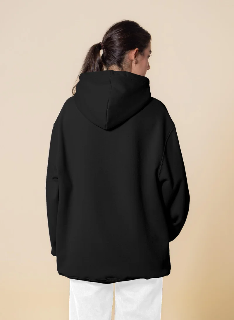 SHAPES OVERSIZED SOFT COMFORT HOODIE