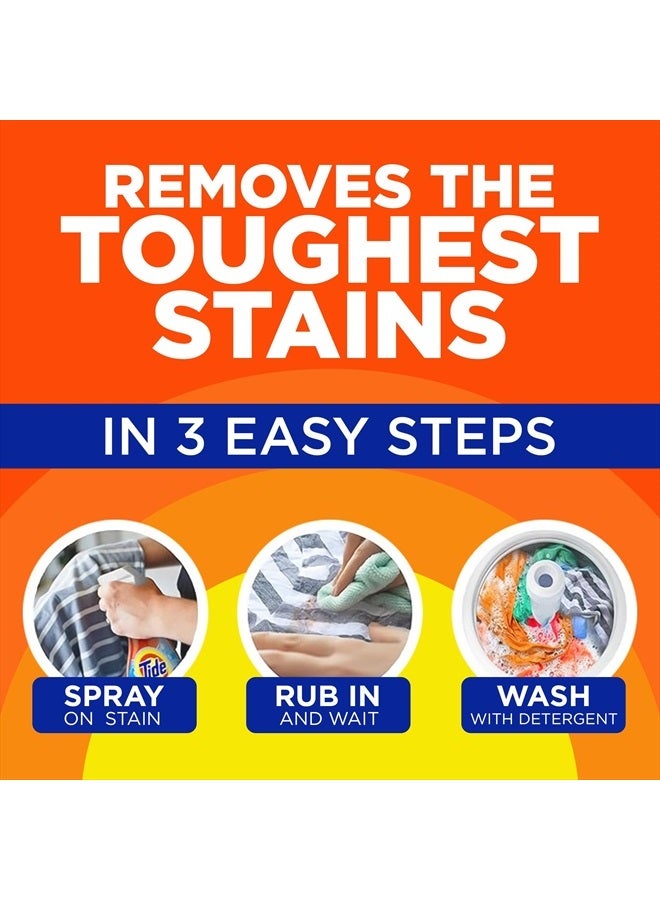 Tide Laundry Stain Remover with Oxi, Rescue Clothes, Upholstery, Carpet and more from Tough Stains, Stain Treater, Travel Essential Spray, 3 Oz (Pack of 2) - Image 5