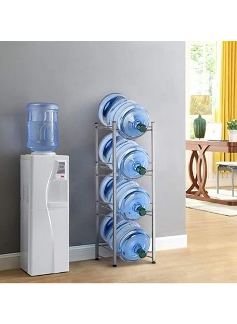 ٤ طبقة جالون زجاجة ماء حامل - Image 2