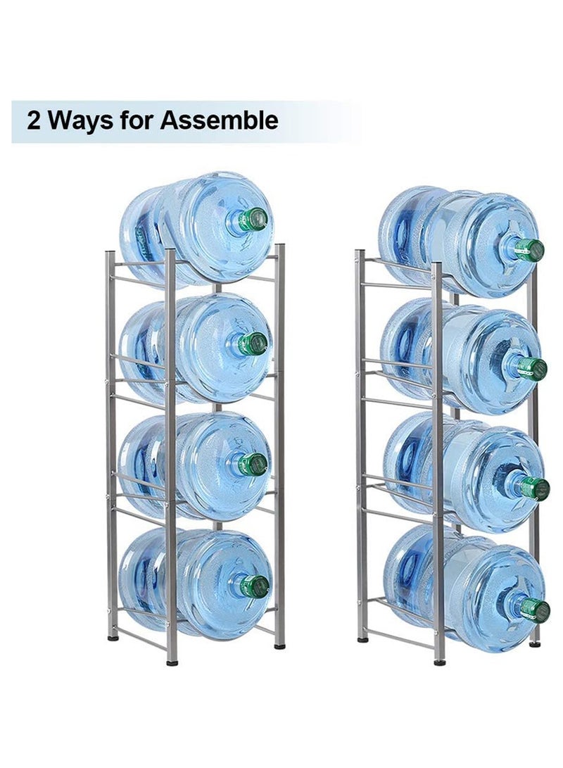 ٤ طبقة جالون زجاجة ماء حامل - Image 3