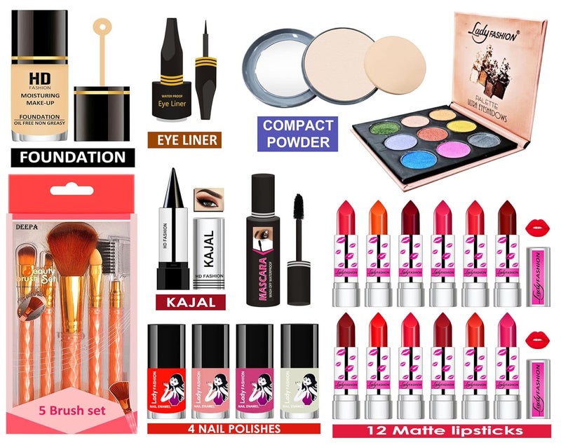 Hd fashion 27 Pcs Professional Makeup Kit 2109202375 - Image 1