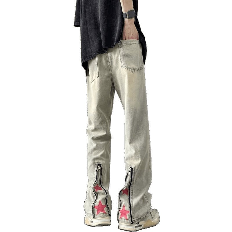 Unisex Casual Daily Denim Jeans - Image 4