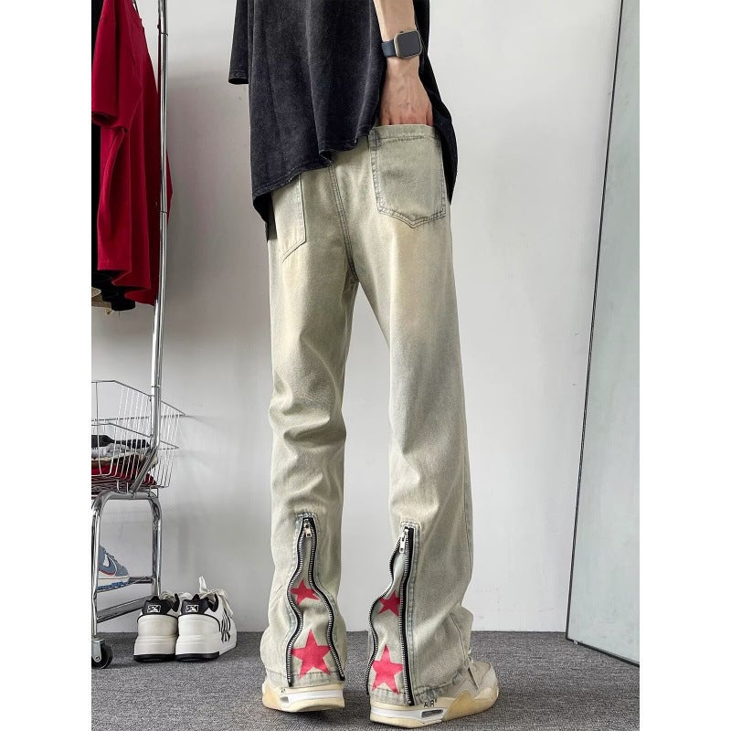 Unisex Casual Daily Denim Jeans - Image 2