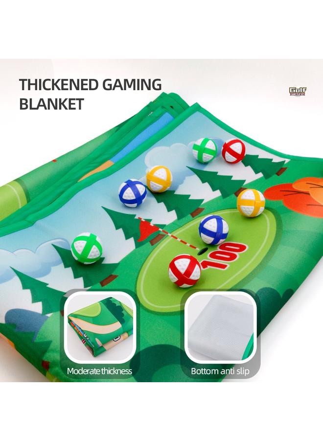 الأزرق جي دبليو <منتجات جديدة في أوروبا> ألعاب رياضية للأولاد في الهواء الطلق لعبة غولف كرة لزجة السهام 3 في 1 ألعاب - Image 5