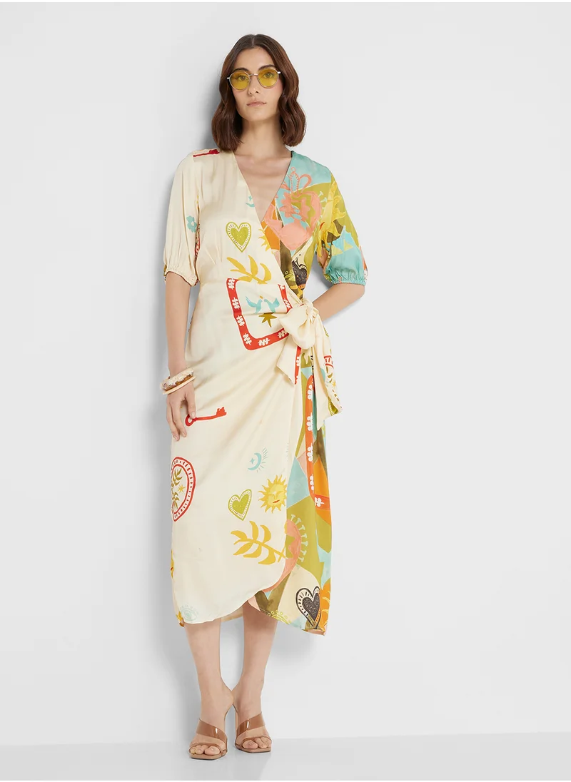 Never fully Dressed Vienna Wrap Dress