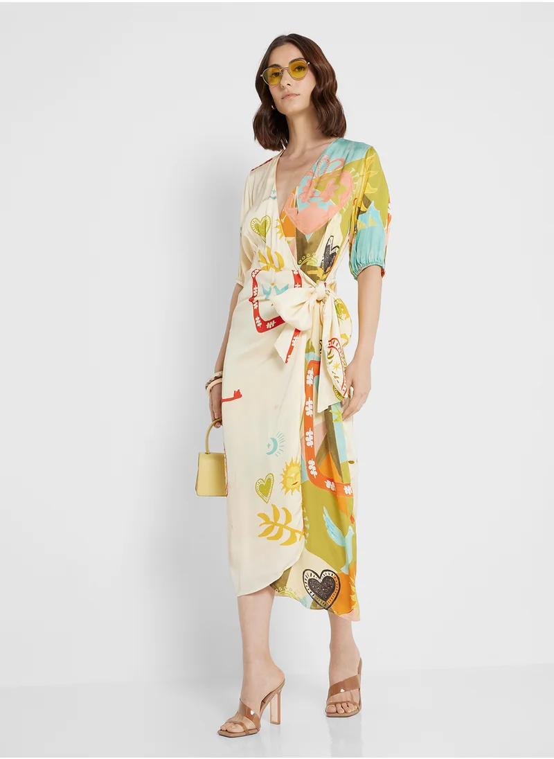 Never fully Dressed Vienna Wrap Dress