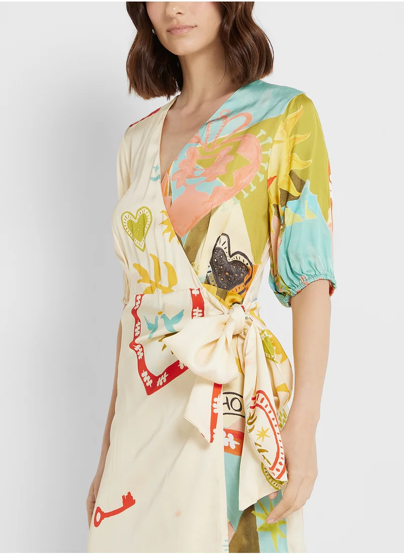 Never fully Dressed Vienna Wrap Dress