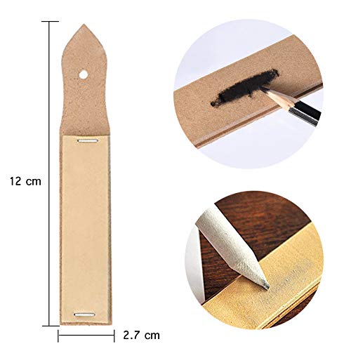 VENCINK 21 Pcs Blending Stumps and Tortillions Set with Sketch Sandpaper Pencil Sharpener Pointer and Pencil Extension Tool Drawing Art Kneaded Eraser for Student Sketch Drawing Set by VENCINK - Image 5