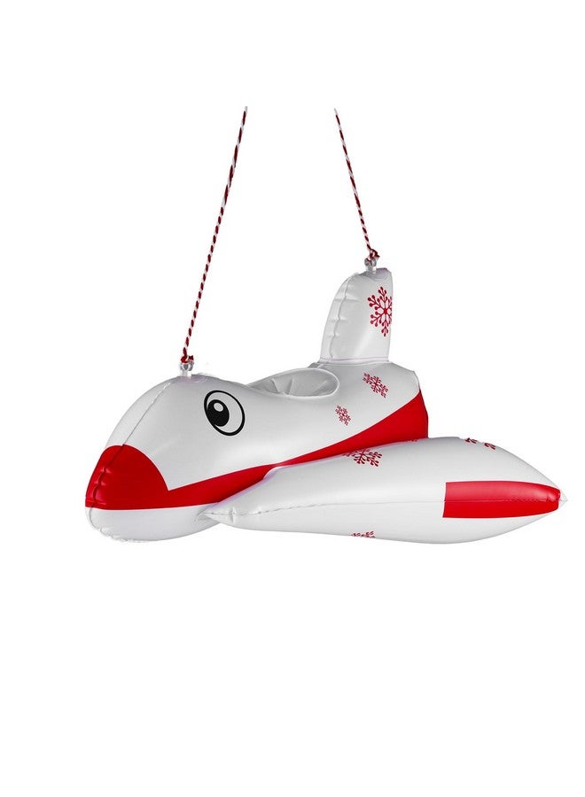 E-TING Santa Clothing Accessories Inflatable Aircraft Airplane Plane Ship Flying Boat For Elf Doll Christmas Decoration（Doll Is Not Included - Image 1