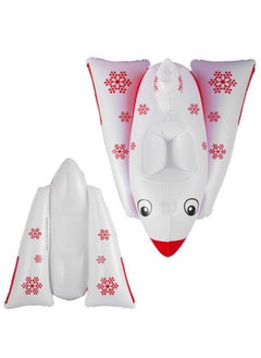 E-TING Santa Clothing Accessories Inflatable Aircraft Airplane Plane Ship Flying Boat For Elf Doll Christmas Decoration（Doll Is Not Included  - Image 2