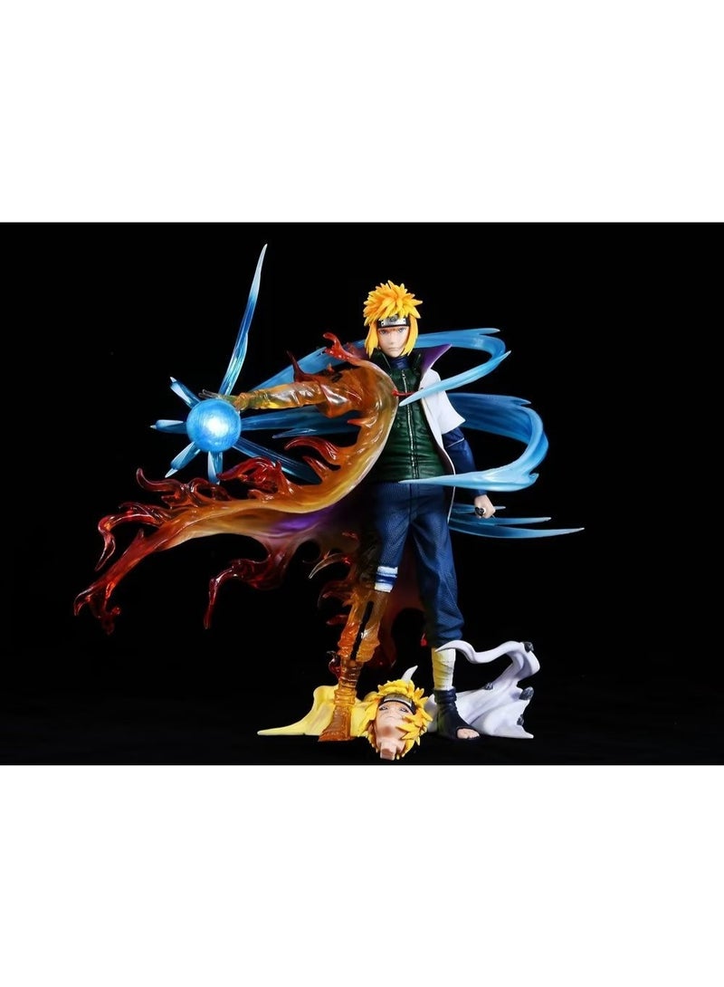 Naruto The 26 cm Evil Fourth Hokage Minato Namikaze Goat Statue, Anime Model Decoration & Gift - Image 2
