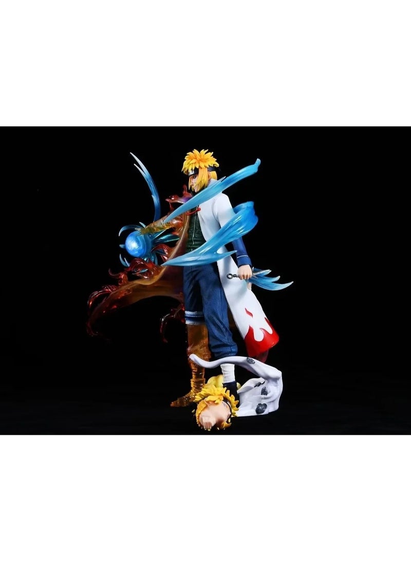 Naruto The 26 cm Evil Fourth Hokage Minato Namikaze Goat Statue, Anime Model Decoration & Gift - Image 3