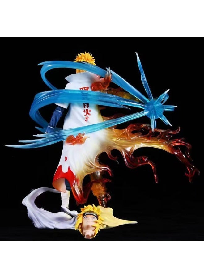 Naruto The 26 cm Evil Fourth Hokage Minato Namikaze Goat Statue, Anime Model Decoration & Gift - Image 4