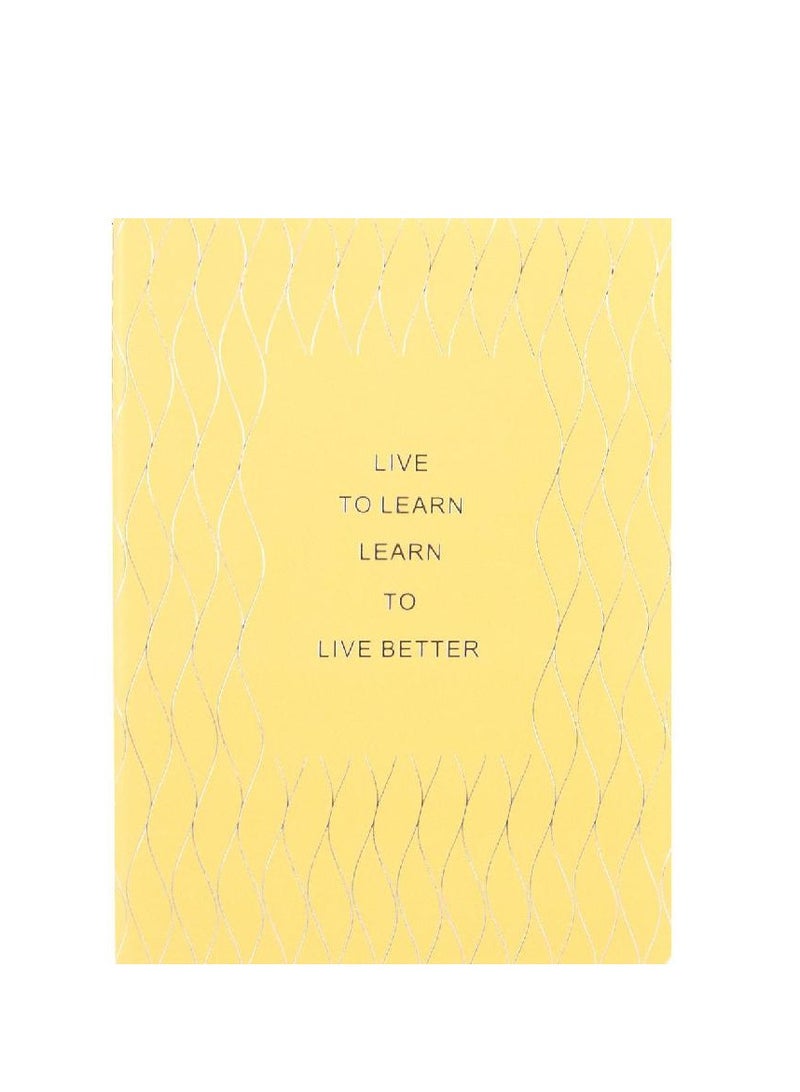 روكو دفتر ملاحظات "عِش لتتعلم، تعلّم لتعيش حياة أفضل" (B562 ورقة) - Image 1