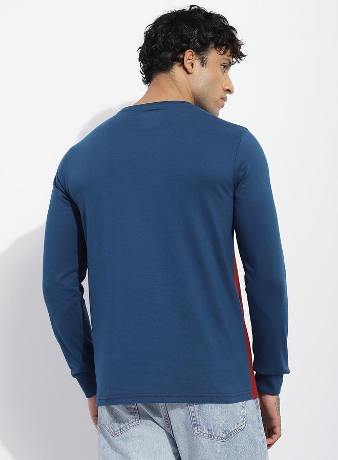 Dillinger Men Regular Fit Cut and Sew Panel T-Shirt - Image 3