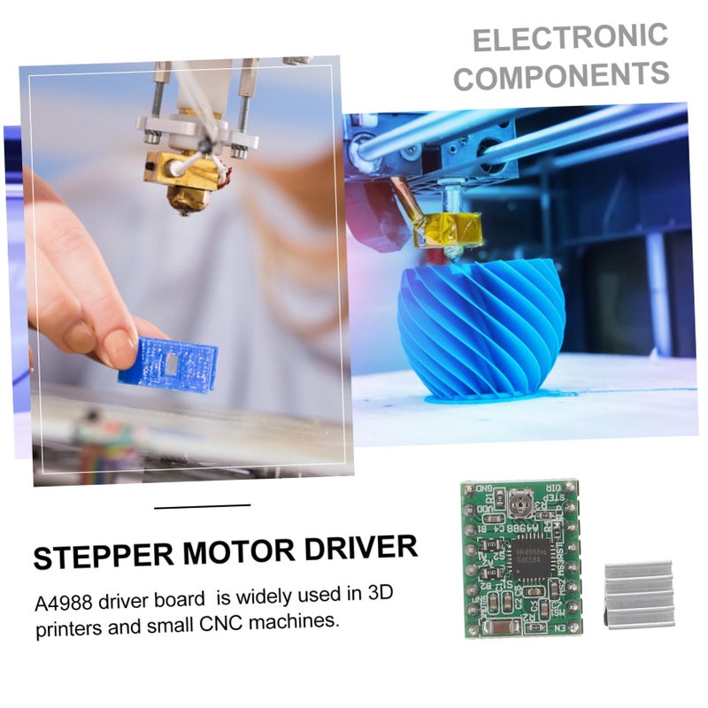 Stepper Motor Driver Module 5Pcs with Heat Sink for 3D Printer CNC Machine Five Resolutions - Image 5