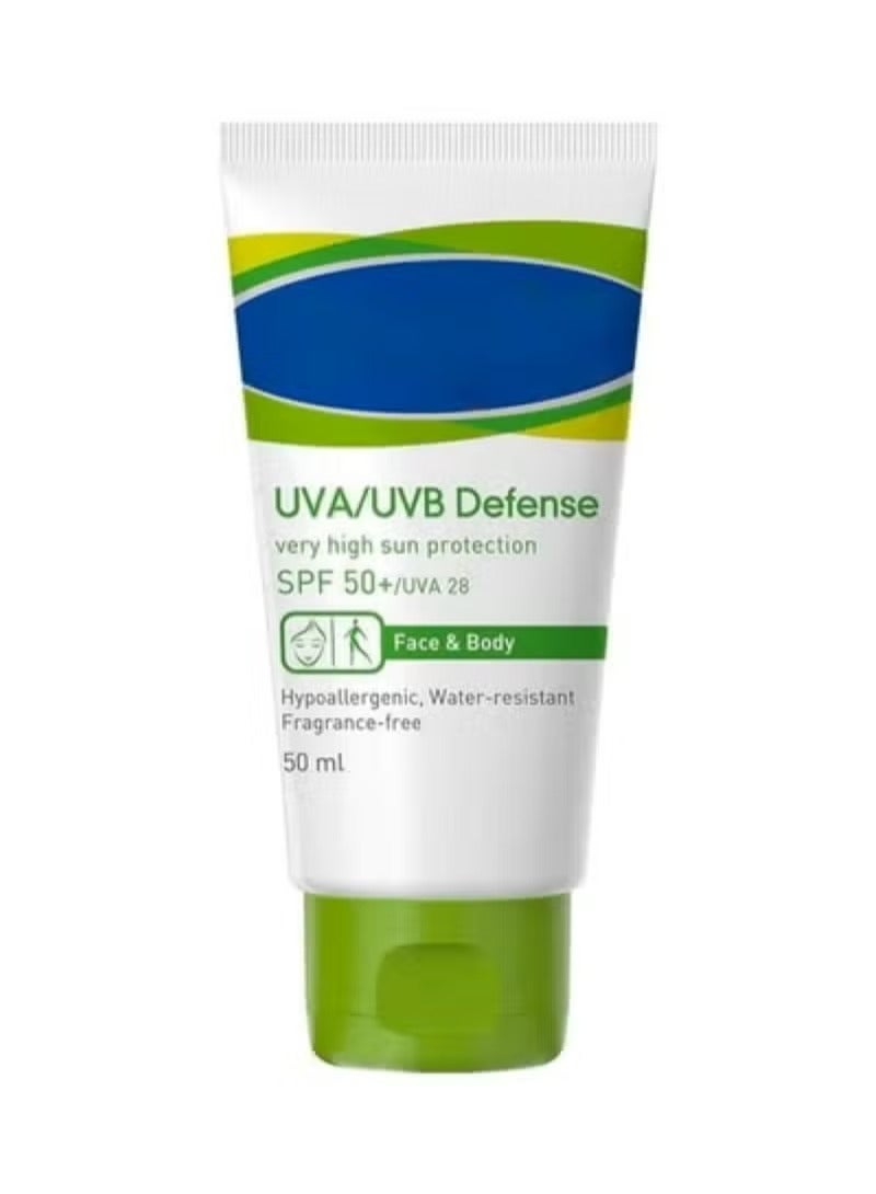 EVEREEN Sunscreen SPF50+ UVA/UVB Defense, Very High Sun Protection, Lightweight & Moisturizing Formula with Mexoryl Technology