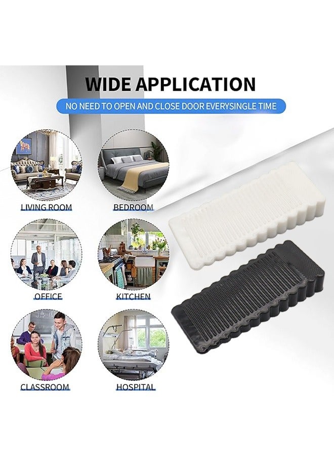 3 Pcs Heavy Duty Wedge Rubber Door Stop Works on All Floor Surfaces Height up to Non-Scratching Doorstops Special for Home Office School Heavy Door Door Stopper 93*40*15mm  - Image 3
