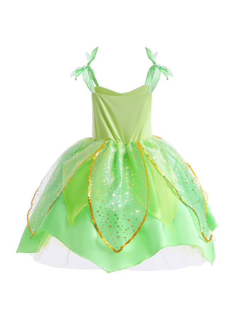 عام 1 مجموعة تينكر بيل ديلوكس لعب دور حزب زي فتاة أفضل هدية اليوم الدولي للأطفال هدية - Image 4