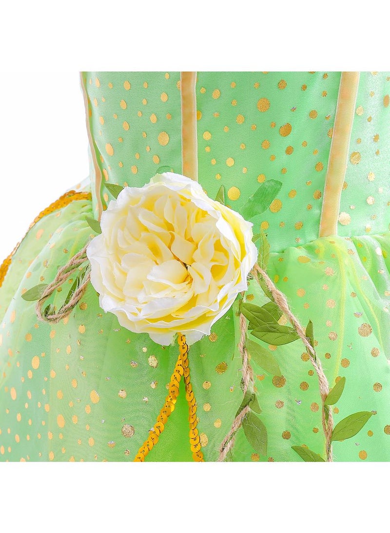 عام 1 مجموعة تينكر بيل ديلوكس لعب دور حزب زي فتاة أفضل هدية اليوم الدولي للأطفال هدية - Image 3