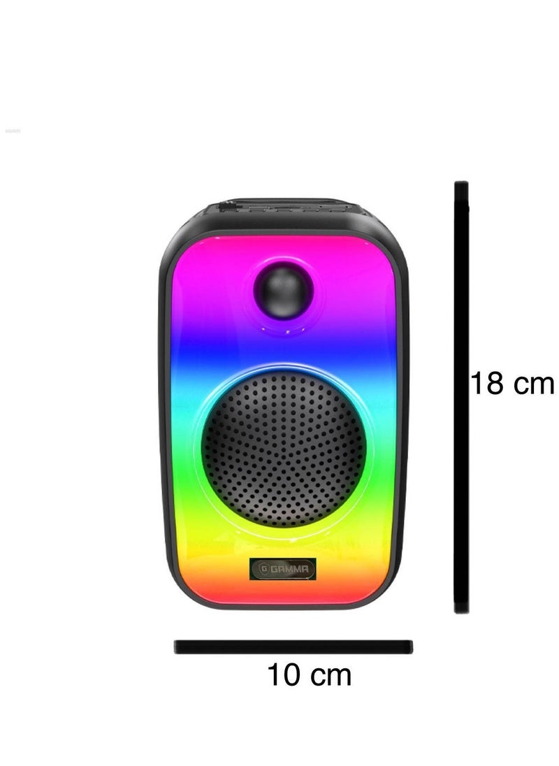 Gamma - RGB wireless portable bluetooth speaker - Image 1