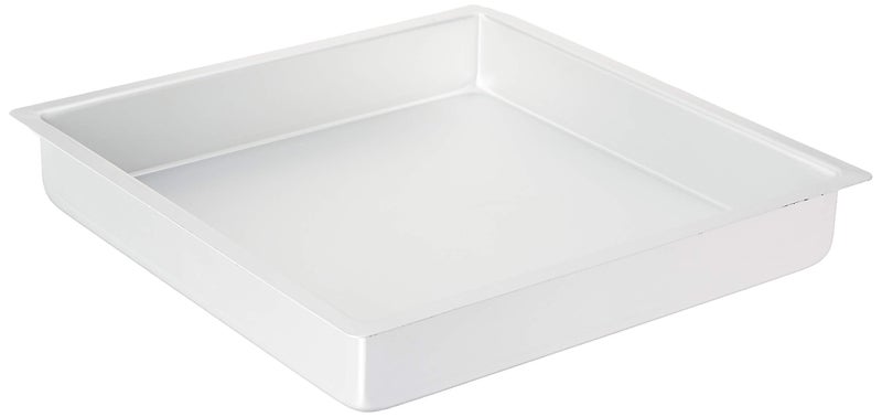 NY CAKE NY Cake Anodized Aluminum Square Cake Pans 12 Inch x 12 Inch x 2 Inch